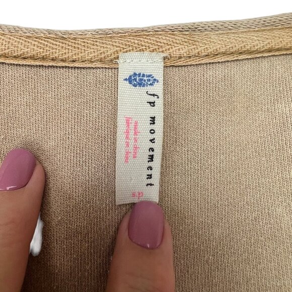 FP movement by Free People Distressed Hoodie Timko Size S - Picture 8 of 12